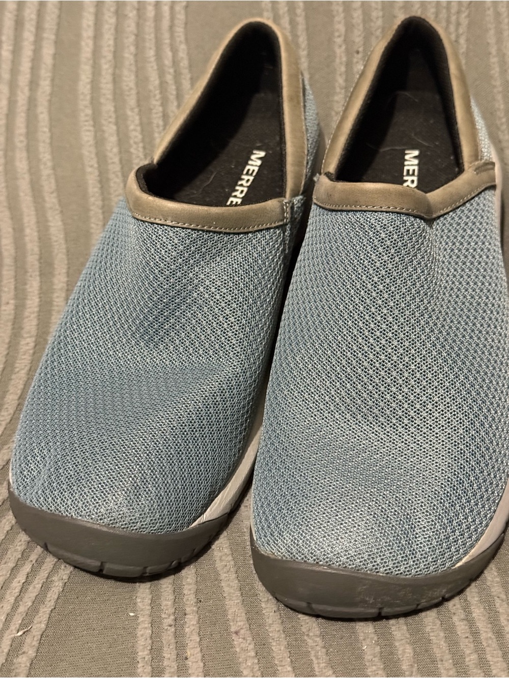 Merrell Women's Encore Breeze 4 Clog (model number J001446 in light Blue